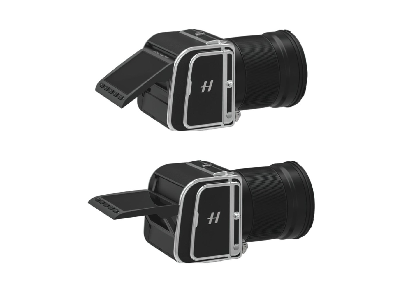 The 907X’s shutter button is on the lower right of the front, pressed with your left hand like old cameras. The screen tilts so you hold it and look down into it
