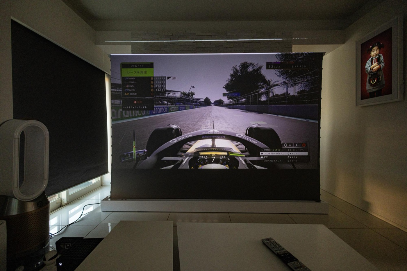 1440p/120HzでプレイしたF1(R)22、応答速度バッチリでめちゃめちゃ快適
